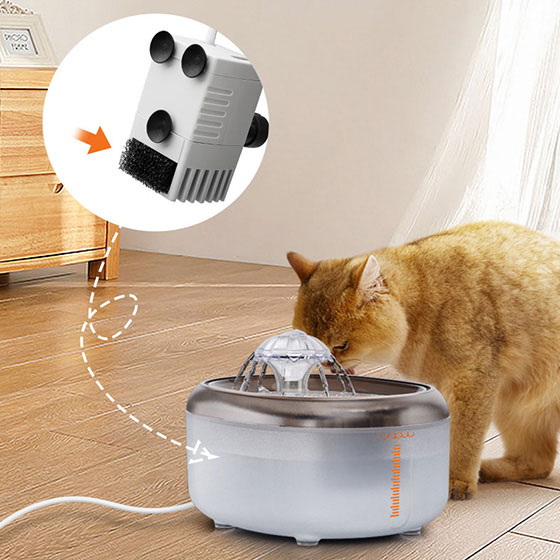 8 Pack Replacement Pre-Filter Sponges for Pump from Bloom Water Fountain