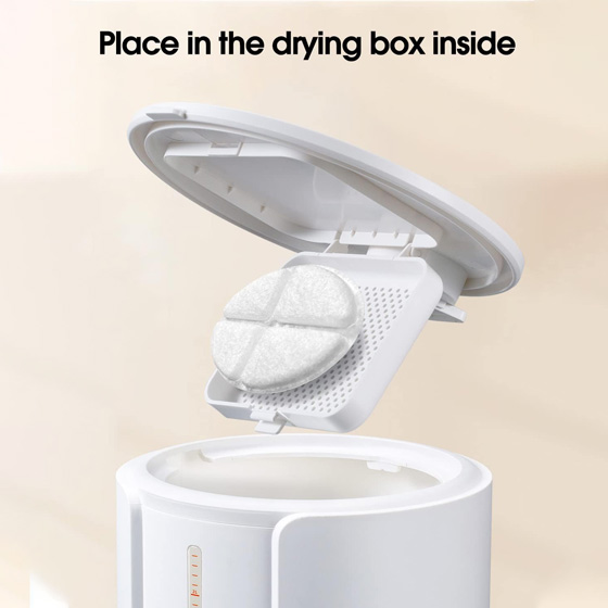 WOpet 4 Pack Pet Food Desiccant Bag for Automatic Cat Feeder