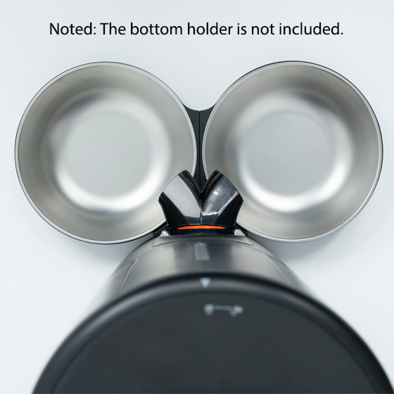 WOpet Automatic Pet Feeder Stainless Steel Food Bowl