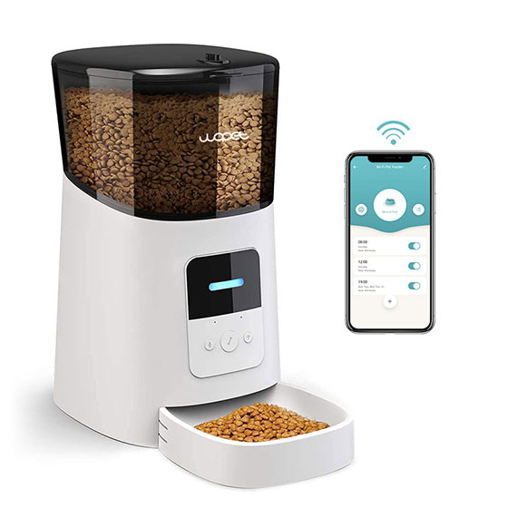 wopet patrol pet smart feeder