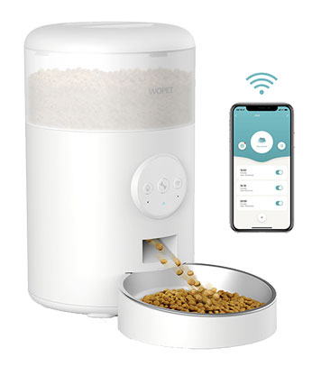 wopet milo plus cat & dog automatic feeder