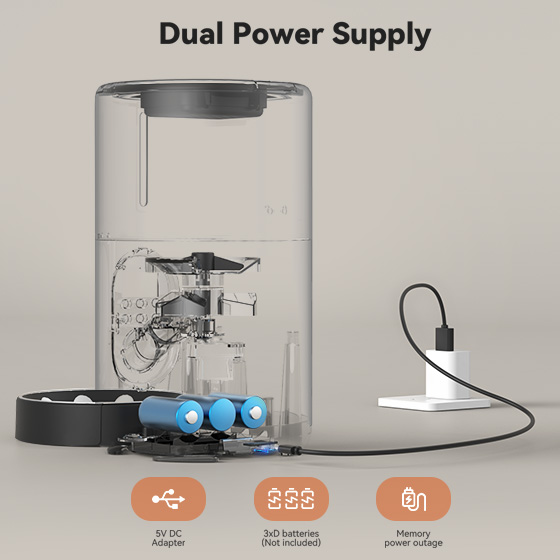 WOpet Barn Automatic Cat Feeder, Timed Pet Feeder with Interactive Voice Recorder