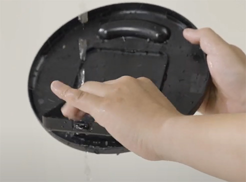 remove the lid and clean