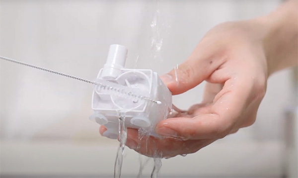 clean fountain's parts