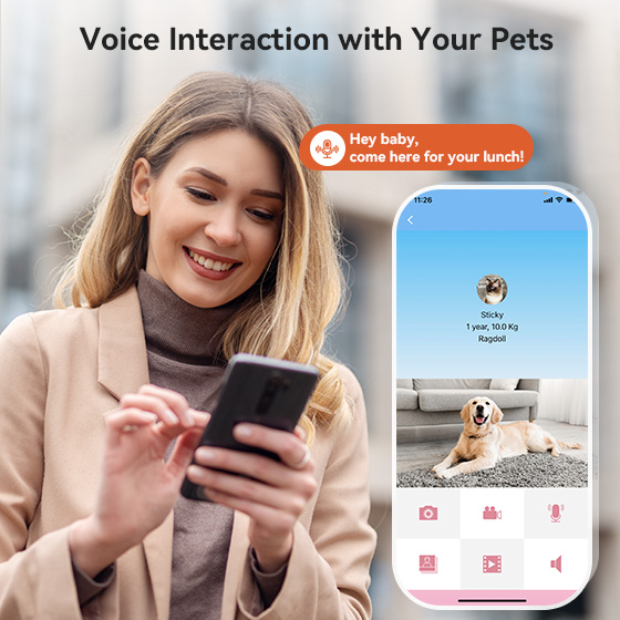 WOpet 7L WiFi Automatic Cat Feeder With Camera Dog Food Dispenser丨Pioneer Plus