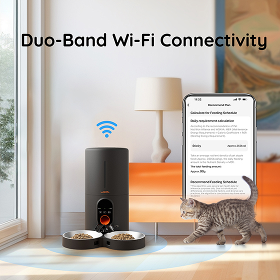 WOpet Smart Pace Feeder for Two Cats （优化版）