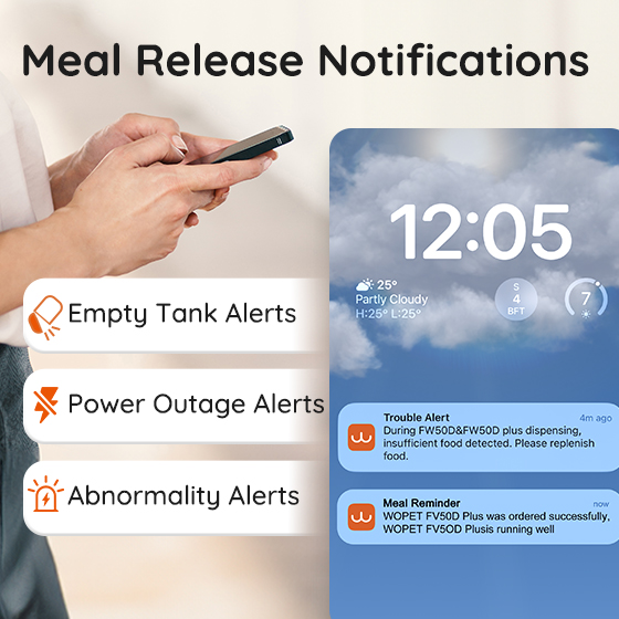 WOpet Heritage Air Smart Pace Feeder For Two Cats