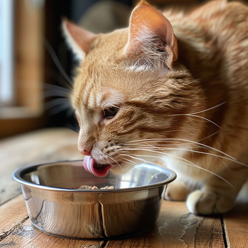 cat food bowl