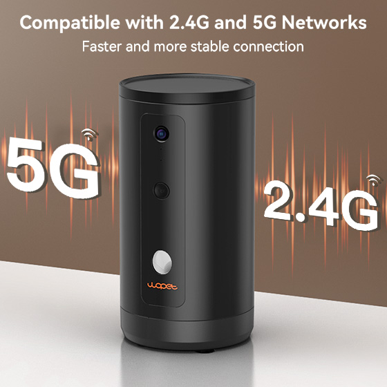 WOpet Guardian Dog Treat Camera Pet Treat Dispenser (Special Sale)