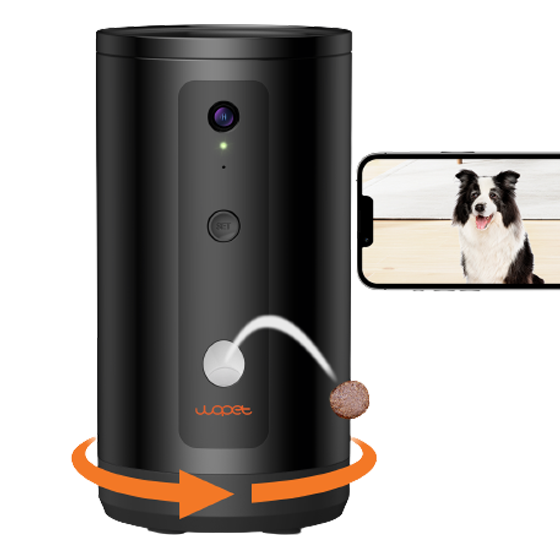 WOpet Guardian Dog Treat Camera Pet Treat Dispenser (Special Sale)